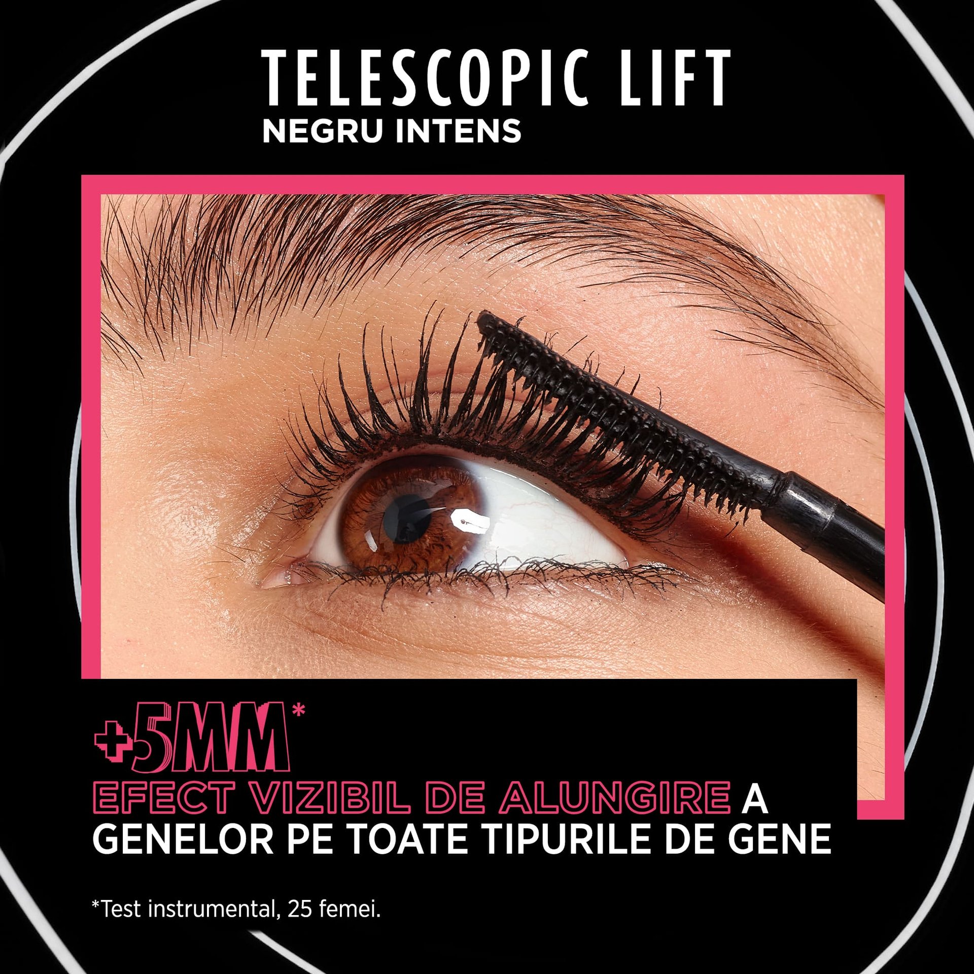 mascara telescopic lift extra black